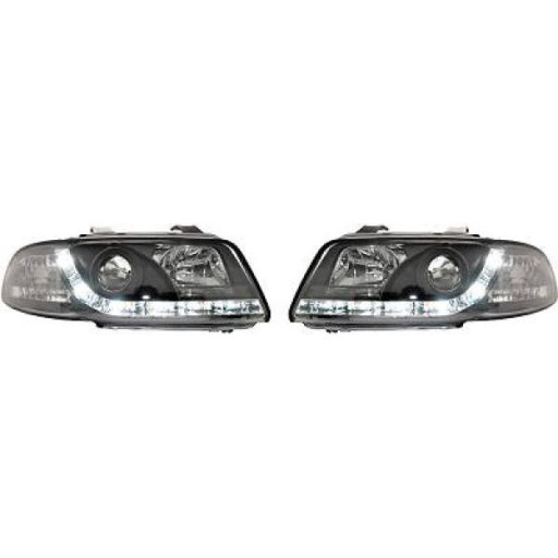 Set De Deux Phares Principaux H1/H1 R87 Audi A4 De 1994 À 1998 - Pièces auto Maroc