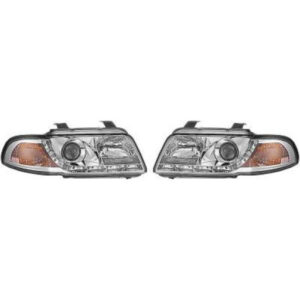 Set De Deux Phares Principaux H1/H1 R87 Audi A4 De 1999 À 2001 - Pièces auto Maroc