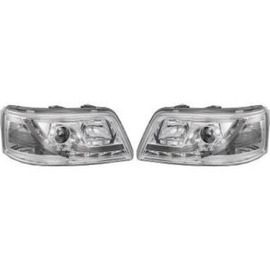 Set De Deux Phares Principaux H1/H1 R87 Volkswagen Transporteur 5 De 2003 À 2009 - Pièces auto Maroc