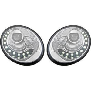Set De Deux Phares Principaux H7 Avec Correcteur Volkswagen New Beetle De 2005 À 2011 - Pièces auto Maroc