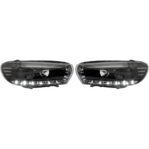 Set De Deux Phares Principaux H7/ H1 Avec Correcteur Volkswagen Scirocco De 2008 À 2014 - Pièces auto Maroc