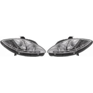 Set De Deux Phares Principaux H7/ H1 Seat Leon (1P1) De 2009 À 2012 - Pièces auto Maroc