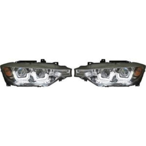Set De Deux Phares Principaux H7/H7 Bmw Série 3 (F30, F31) De 2011 À 2005 - Pièces auto Maroc