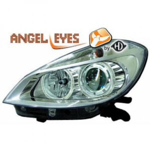 Set De Deux Phares Principaux H7/H7 Chrome Renault Clio 3 De 2005 À 2009 - Pièces auto Maroc