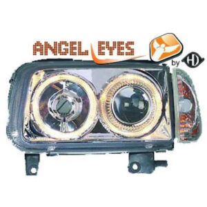 Set De Deux Phares Principaux H7/H7 Chrome Volkswagen Polo (6N2) De 1999 À 2001 - Pièces auto Maroc