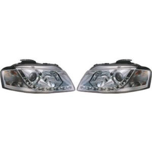 Set De Deux Phares Principaux H7/H7 R87 Audi A3 De 2003 À 2008 - Pièces auto Maroc