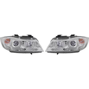 Set De Deux Phares Principaux Lampe À Décharge Bmw Série 3 (E90, E91) De 2005 À 2008 - Pièces auto Maroc