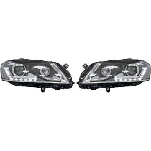 Set De Deux Phares Principaux Psy24W H7 Volkswagen Passat De 2010 À 2014 - Pièces auto Maroc