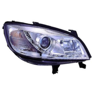 Set De Deux Phares Principaux W2,3W Chrome Opel Zafira A De 1999 À 2005 - Pièces auto Maroc
