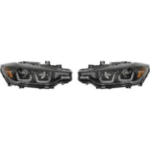 Set De Deux Phares Principaux Xénon Bmw Série 3 (F30, F31) De 2011 À 2015 - Pièces auto Maroc
