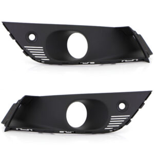 Set De Grilles Noir Pare Chocs Avant Renault Megane 2015 - Pièces auto Maroc