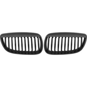 Set Des Deux Grilles De Calandre Noir Bmw Série 3 (E90, E91) De 2006 À 2010 - Pièces auto Maroc