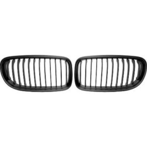 Set Des Deux Grilles De Calandre Noir Bmw Série 3 (E90, E91) De 2008 Jusqu'à la phase suivante - Pièces auto Maroc