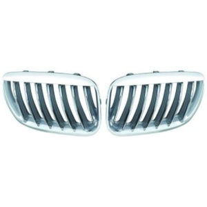 Set Grilles De Calandres Droite Et Gauche Chrome Bmw X5 (E53) De 2003 À 2007 - Pièces auto Maroc