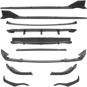 Spoiler Avant Arrière Carbone Bmw X5 (G05) 2018 Jusqu'à la phase suivante - Pièces auto Maroc