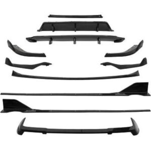 Spoiler Avant Arrière Noir Bmw X5 (G05) 2018 Jusqu'à la phase suivante - Pièces auto Maroc