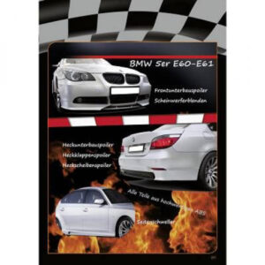 Spoiler Déflecteur Bouclier Coté Hayon Bmw Série 5 (E60 E61) De 2003 Jusqu'à la phase suivante - Pièces auto Maroc