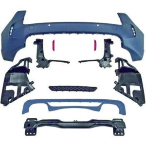 Support Pare Chocs Arrière Plastique Version X5M Optik Bmw X5 (F15) 2012 Jusqu'à la phase suivante - Pièces auto Maroc