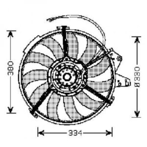 Ventilateur Refroidissement Du Moteur Audi A2 De 2000 À 2005 - Pièces auto Maroc