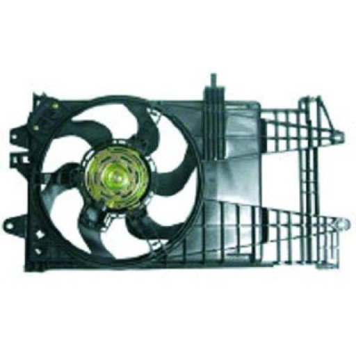 Ventilateur Refroidissement Du Moteur Avec Climatisation Fiat Punto (188) De 2003 Jusqu'à la phase suivante - Pièces auto Maroc